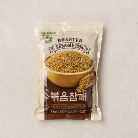 [hansaeng] fried sesame seeds 1kg_stir-fried sesame seeds, savory flavor, various dishes, sesame seed utilization, finishing ingredients, delicious food, Korean food ingredients