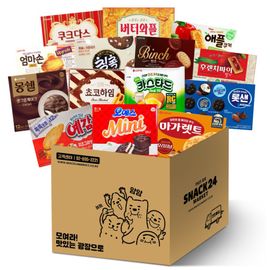 Popular Snacks Office Tight Box Snacks Set 14P_Office Snacks, Bulk Purchase, Group Snacks, Zero Stress, Sugar Charging_Made in Korea