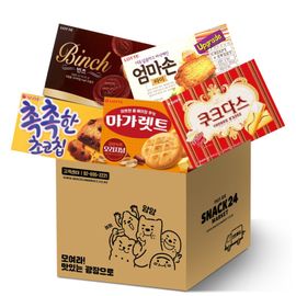 5 kinds of sweets set 5P_various flavors, snacks, snack gifts, mini snacks, packaging, picnics, parties, snack gifts, relaxation_Made in Korea