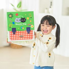 [Wefun] Snack24 Kids & Nephew Snack Cat Bag Goodie Gift Set 17P – Fun Snack & Sticker Play for Kids Parties