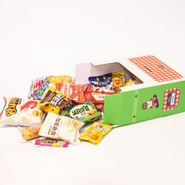 [Wefun] Snack24 Kids & Nephew Snack Cat Bag Goodie Gift Set 17P – Fun Snack & Sticker Play for Kids Parties