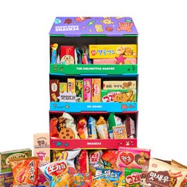 [Wefun] Snack24 Giant Snack Pantry DIY Mega Snack House 29P – Build & Decorate Your Own Extra-Large Korean Snack Box
