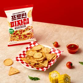 [Wefun] Snack24 Protein Pizza Chips 35g × 12-Pack – Baked Super Supreme Pizza Flavor High-Protein Snack Box