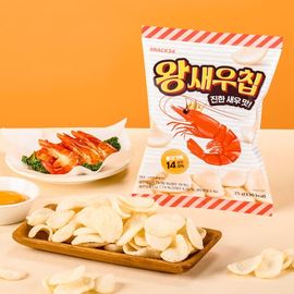 [Wefun] Snack24 King Shrimp Chips 25g × 30-Pack – Premium Large Snack Box with Rich Shrimp Flavor & Crispy Crunch
