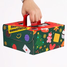 [Wefun] Snack24 Merry Christmas Sweet Cake Box Red – Premium Gift Set with Sweet & Popular Treats