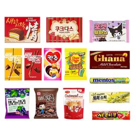 [Wefun] Snack24 Merry Christmas Sweet Cake Box Red – Premium Gift Set with Sweet & Popular Treats