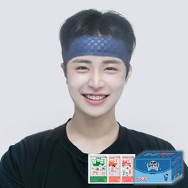 [thejoen] sweat absorption hair band leather band 20 pieces (individual packaging)_Hypoallergenic, absorbent, golf, baseball, tennis, running, cycling, mountaineering, yoga, outdoor activities, disposable _Made in Korea