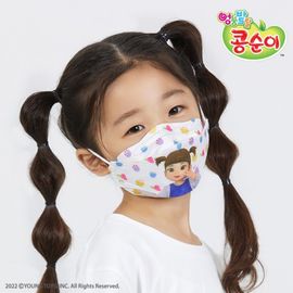 [The good] 3D Kongsooni Mask (30 pieces, small) Grade - KF94_Kongsooni character design, virus protection, fine dust blocking, respiratory protection_Made in Korea