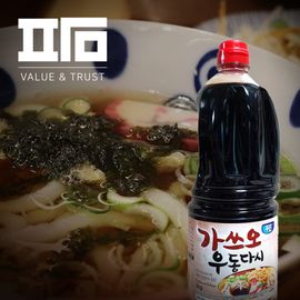 [PURUNE FOOD] Katsuo udon dashi soup soup tsuyu 2kg_soy sauce substitute, flavored soy sauce, udon dashi, soup dish_Made in Korea