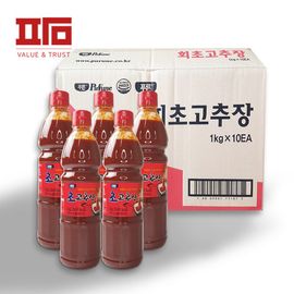 [PURUNE FOOD] super chili paste 1kg X 10 bottles home hoechojang fishery corner camping fishing large capacity_icy, marinade, seafood, fresh, seafood_Made in Korea