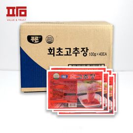 [PURUNE FOOD] Cho Gochujang Chojang 100g X 40 Pieces_chewy noodles, bibim marinade, seafood, fresh, seafood_Made in Korea