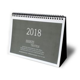 [ihanwoori] Maison Textile Made-to-Order Calendar_Customized, Tabletop Calendar, Wall Calendar, Design Request_Made in Korea