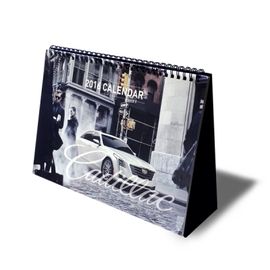 [ihanwoori] Cadillac custom-made calendar_custom-made, tabletop calendar, wall calendar, design request_Made in Korea