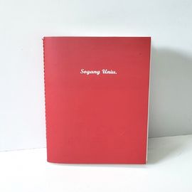 [ihanwoori] Sogang University Customized Notebook_Customized, Spring Note, Actual Notebook, Wireless Binding Notebook, Design Request_Made in Korea