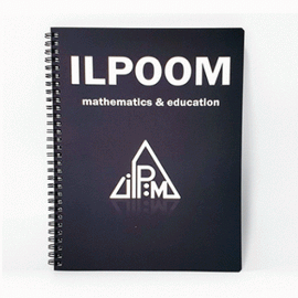 [ihanwoori] ILPOOM Mathematics Institute Customized Notebook_Customized, Spring Note, Actual Notebook, Wireless Binding Note, Design Request_Made in Korea