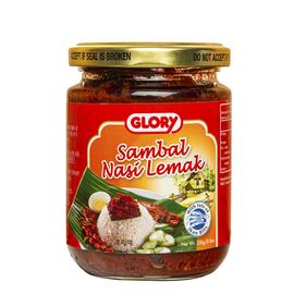 [SH Pacific] Glory Nasirmak Sambal Sauce 250g_Spicy flavor, rich seasoning, spices, herbs, tomatoes, garlic, onion, pepper, fresh ingredients