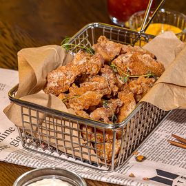 [Jinji] Judang Restaurant Fried Chicken Skin 265g_Fried, Chicken Dish, Beer Snacks, Judang Restaurant, Chicken Skin, Late Night Snack Recommendation, Snack Recommendation, Delicious, Home Party_made in Korea
