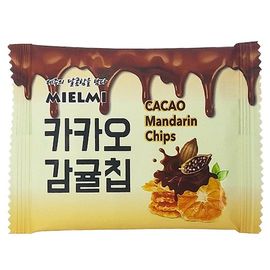 [Clover] Cacao Citrus Chips 40 Bags_Jeju Tangerine, Citrus Chips, Cacao, Dried Tangerine, Sliced Tangerine_Made in Korea
