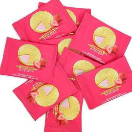  [Clover] Withcook Strawberry-Flavored Sand Wafer 8g x 30pcs – Premium Snack, Light & Crispy Treat, Kids' Snack – Made in Korea