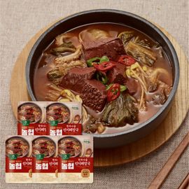 [Gosam Nonghyup] Good Guys Nonghyup Hanwoo Sagol Seonji Haejang Soup 500g 5 Pack_Healthy Korean Meal, Hanwoo Bag Pro, Easy Food, Room Temperature Storage, Domestic Ingredients. HACCP certification_Made in Korea