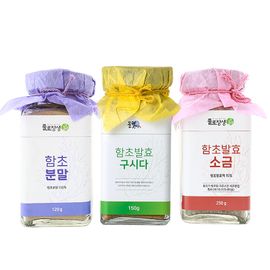 Hamcho World No.1_Hamweed Powder(120g), Hamweed Fermented Kushida(150g), Hamweed Fermented Salt(250g)_made In Korea