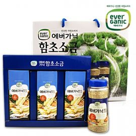 [HC Biotech] Everganic Salicornia Salt Set No. 5 (250gx3)_Salicornia, salt, sea creatures, natural food, healthy food, seaweed, natural products, ingredients_Made in Korea