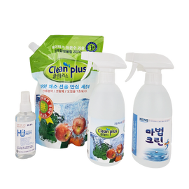 [KEWS] pure electrolyzed water eco-friendly disinfectant set 4 types_sterilization, disinfection, sanitation, sterilization, environmental sanitation, germ removal, virus prevention, disinfectant_Made in Korea