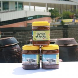 [Pajumaru] Paju Jangdanbean Traditional Korean Miso 2kg_Low Sodium Miso, 100% Paju Jangdanbean, Sea Salt, Traditional Miso _Made in Korea