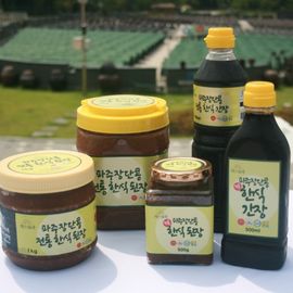 [Pajumaru] Paju Jangdanbean Traditional Korean Soy Sauce 500ml_Low Sodium Soy Sauce, 100% Paju Jangdanbean, Sea Salt, Traditional Soy Sauce_Made in Korea