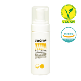 [JEJUON] deeprove Ceramide Acne Bubble Cleanser 150ml - 99.20% of Natural Ingredients, Vegan Cleanser, Acne Relief, Vegan Organic Natural Ingredients, Non-Irritating  Cosmetics - Made in Korea