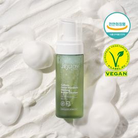 [JEJUON] Jeju On Green Tangerine Morning Bubble Cleanser 150mL-Natural Bubble Cleanser, Vegan Cosmetics, Jeju, Vegan, Organic, Natural Ingredients, Non-Irritating, Cosmetics-Made in Korea