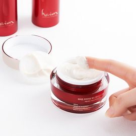  [HAION] Premium Red Peptide Cream 50mL - Anti-wrinkle cream, Small Molecular Peptide, Conditioning and moisturizing, JEJU Turmeric, Sea Cuccumber Naturally-derived Ingredients, Non-Irritating Tested - Made in Korea