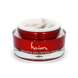  [HAION] Premium Red Peptide Cream 50mL - Anti-wrinkle cream, Small Molecular Peptide, Conditioning and moisturizing, JEJU Turmeric, Sea Cuccumber Naturally-derived Ingredients, Non-Irritating Tested - Made in Korea
