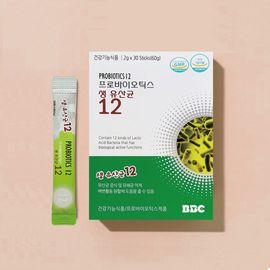 [BBC] [Refrigerated Shipping] Multi Probiotics Live Lactic Acid Bacteria 12, 2g x 30 Packets_5 Billion Guaranteed Bacteria, 12 Lactic Acid Bacteria, Health Functional Food _Made in Korea