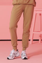 [Cielcoco] CLWP9126 Balance Sweat Jogger Pants Khaki Beige, Yoga Pants, Shorts pants, Workout Pants For Women _ Made in KOREA