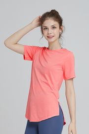 [Cielcoco] CLWT8050 Easy Fit Short Sleeve Coral, Gym wear, Sweats, Sportswear, Jogging Clothes, T-shirts, Fashion Sportswear, Casual tops For Women _ Made in KOREA