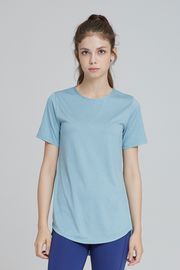 [Cielcoco] CLWT8050 Easy Fit Short Sleeve Sky, Gym wear, Sweats, Sportswear, Jogging Clothes, T-shirts, Fashion Sportswear, Casual tops For Women _ Made in KOREA