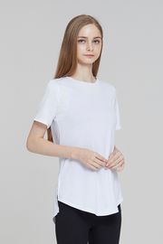 [Cielcoco] CLWT8050 Easy Fit Short Sleeve White, Gym wear, Sweats, Sportswear, Jogging Clothes, T-shirts, Fashion Sportswear, Casual tops For Women _ Made in KOREA