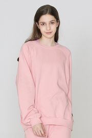 [Cielcoco] CLWT8075 Balance Sweat Shirt pink, Sweats, Sportswear, Jogging Clothes, T-shirts, Fashion Sportswear, Casual tops _ Made in KOREA