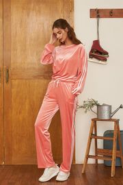 Cielcoco CLWP9117 Elegance Velvet Training Pants _FANTA _ Made in Korea