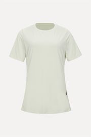 Cielcoco CLWT8094 All Day Short Sleeve Breathable Lightweight Activewear Workout T Shirt _ IVORY _ Made in Korea