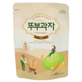 [COOKIA] Five-grain tofu confectionery_100% domestic soybean, right food, premium sweets, tofu snack_Made in Korea