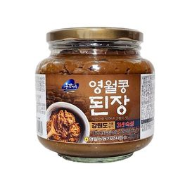 [Donggang Maru] Yeongwol Nonghyup Yeongwol Soybean 900g_Gangwondo Yeongwol Soybean, Traditional Method, Aged Miso, 100% Domestic Soybean_Made in Korea
