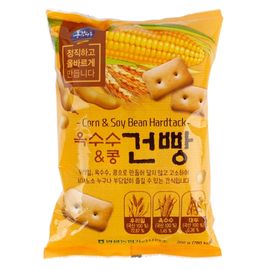 [Donggangmaru] Yeongwol Nonghyup Corn & Soybean Biscuits 200g_100% domestic, Woori wheat, corn, soybeans, traditional wheat_Made in Korea