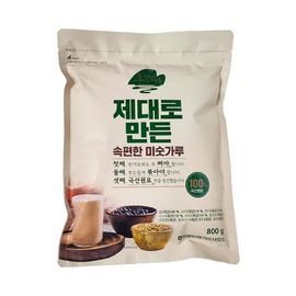 [Donggang Maru] Yeongwol Nonghyup Properly made sequel rice flour 800g_100% domestic, domestic raw materials, savory, rice, barley, black beans_Made in Korea
