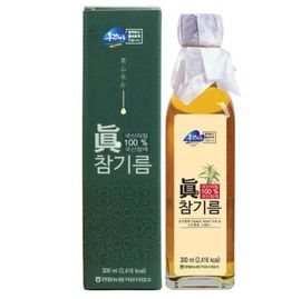 [Donggangmaru] Yeongwol Nonghyup Jin Sesame Oil 300ml_100% domestic, domestic sesame, domestic raw materials, savory _Made in Korea