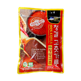 [Donggang Maru] Yeongwol Nonghyup Fresh Cheongyang Red Pepper Powder 300g – Premium Red Pepper Powder for Adding Spicy and Rich Flavors _Made in Korea