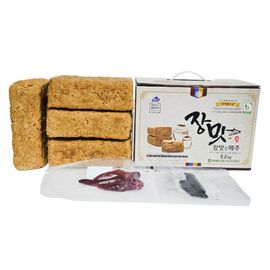 [Donggang Maru] Yeongwol Nonghyup Jangmateun Meju 5.2kg, Made with 100% Korean Soybeans, Ideal for Making Soy Sauce and Doenjang _Made in Korea