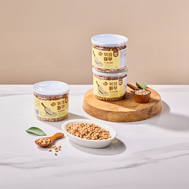 Discover the Authentic Taste of Korea with [Donggang Maru] Yeongwol Nonghyup's 4-Variety Roasted Grains Snack – Black Soybeans, Glutinous Corn, Sorghum, and Job's Tears _ Made in Korea
