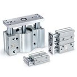 SMC_MGPM12-20Z cyl, compact guide, slide brg, MGP COMPACT GUIDE CYLINDER